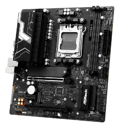 Tarjeta Madre Asrock B850m-x R2.0 M-atx Ddr5 Am5 Negro 128gb Negro