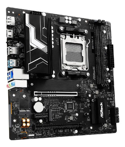 Tarjeta Madre Asrock B850m-x R2.0 M-atx Ddr5 Am5 Negro 128gb Negro
