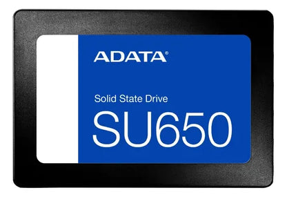 Ssd Adata Ultimate Su650, 256gb, 2.5 , 450mb/s 520mb/s Negro Azul