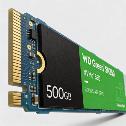 Ssd Wd Green Sn350 Nvme, 500gb, M.2, 1500 Mb/s 2400 Mb/s Verde
