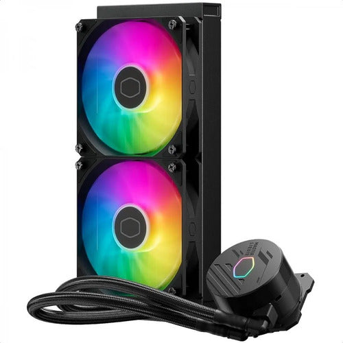 Cooler Master Masterliquid 240l Core Argb 1750rpm 2x 120mm Negro