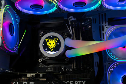 Disipador Ocelot Gaming Polar Wave 360 White 1800rpm 3x120mm