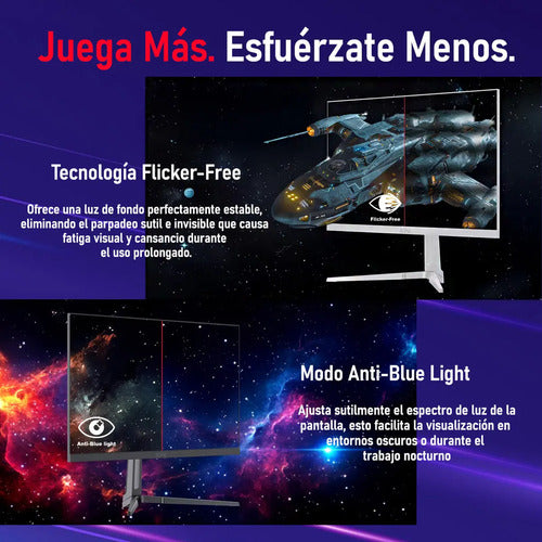Monitor Gamer Xpg Rift R24f2 Led 23.8 , Fhd, 120hz Blanco Blanco