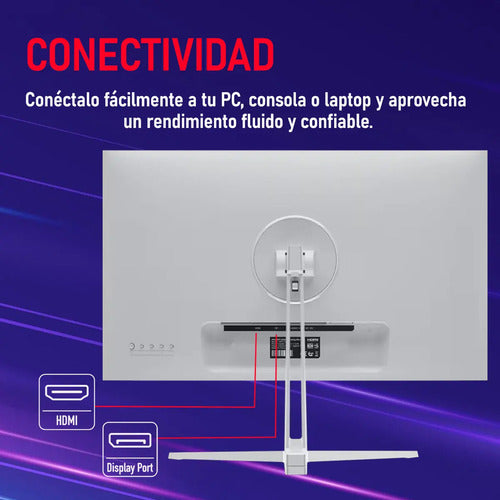 Monitor Gamer Xpg Rift R24f2 Led 23.8 , Fhd, 120hz Blanco Blanco