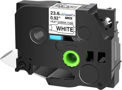 Cinta Brother Hse-251 Negro Sobre Blanco 2.36cm X 1.5m /vc