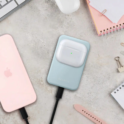 Cargador Portátil Adata Power Bank R050, 5000mah, Azul Azul