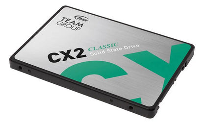 Ssd Team Group Cx2, 2tb, 2.5 , 490 Mb/s Escritura, 540mb/s Gris