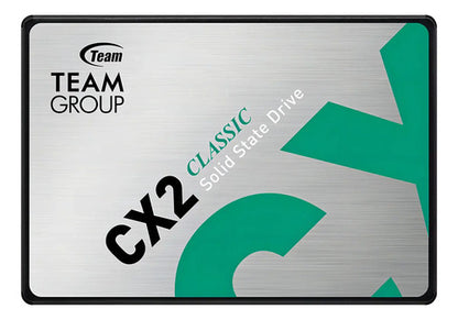 Ssd Team Group Cx2, 2tb, 2.5 , 490 Mb/s Escritura, 540mb/s Gris