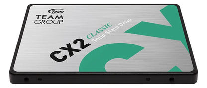 Ssd Team Group Cx2, 2tb, 2.5 , 490 Mb/s Escritura, 540mb/s Gris