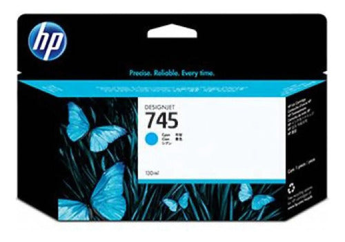 Tinta Hp Lf 745 Cyan 130ml F9j97a