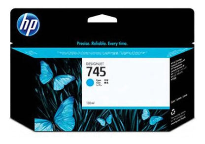 Tinta Hp Lf 745 Cyan 130ml F9j97a