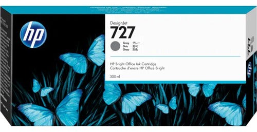 Cartucho Hp 727 Gris F9j80a 300ml