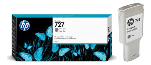Cartucho Hp 727 Gris F9j80a 300ml