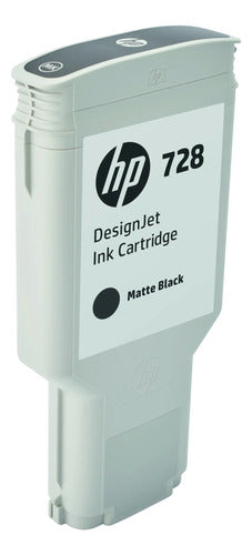 Tinta Hp Lf 728 Designjet Negro Mate 300ml