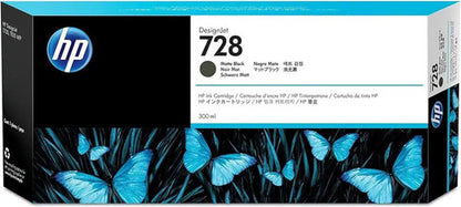 Tinta Hp Lf 728 Designjet Negro Mate 300ml