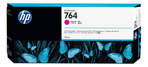 Tinta Hp Lf 764 Designjet Magenta 300ml