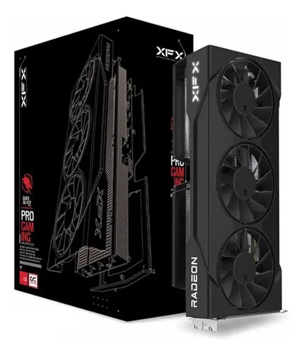 Tarjeta De Video Xfx Amd Radeon Rx 9060 Xt Triple Fan Gaming