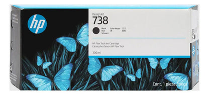 Cartucho Hp 738 300ml Hp T950 Y T850 Color Negro