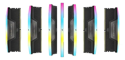 Kit Memoria Ram Corsair Vengeance Rgb Ddr5, 6000mhz, 32gb