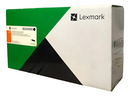 Cartucho De Tóner Lexmark B224000 Negro Negro