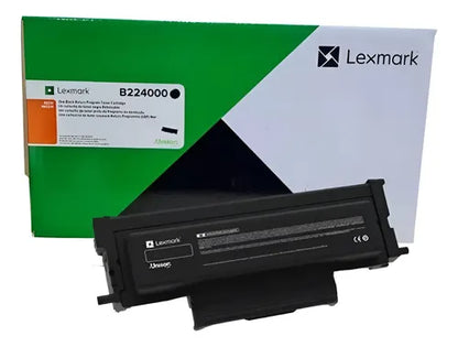 Cartucho De Tóner Lexmark B224000 Negro Negro