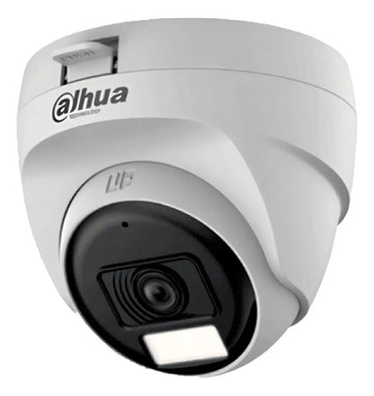 Cámara Domo 2 Meg Dahua Lente De 2.8 Mm Apertura Hasta 100° Blanco