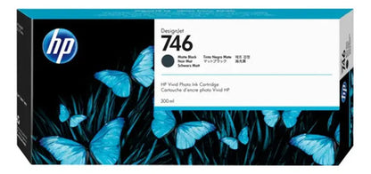 Tinta Plotter Designjet 746 Negro Mate 300ml Negro