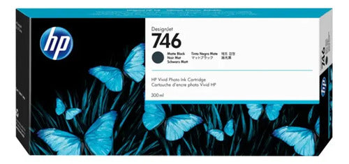 Tinta Plotter Designjet 746 Negro Mate 300ml Negro