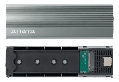 Adata Gabinete De Disco Duro Ec680 M.2, M.2, Usb-c 3.2 Gris