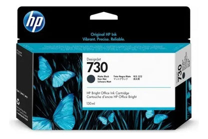 Cartucho De Tinta Hp 730 Negro Mate De 300 Ml P2v71a