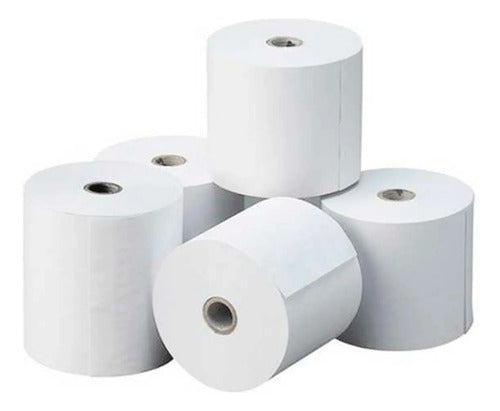 Rollo Termico Pcm T8080s 80mm X 80mm C/50 Piezas Blanco