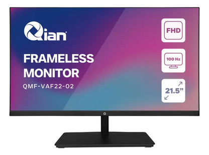 Monitor Qian Flexiview 24  Lcd 24 , 1920x1080 Full Hd, 100hz Negro