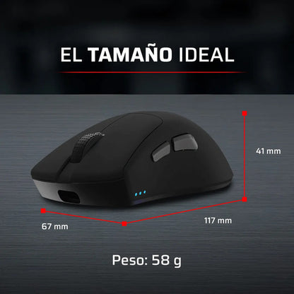 Mouse Gamer Ergonómico Balam Rush Drift Perform Mg5 12.000dp Negro