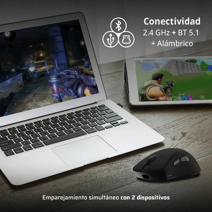 Mouse Gamer Ergonómico Balam Rush Drift Perform Mg5 12.000dp Negro