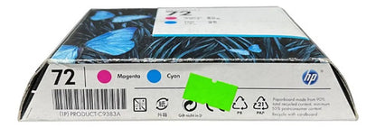 Cabezal De Impresión Hp 72 Magenta Y Cyan (cyan) C9383a