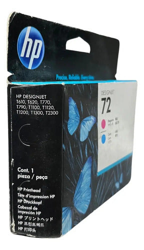Cabezal De Impresión Hp 72 Magenta Y Cyan (cyan) C9383a