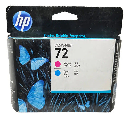 Cabezal De Impresión Hp 72 Magenta Y Cyan (cyan) C9383a