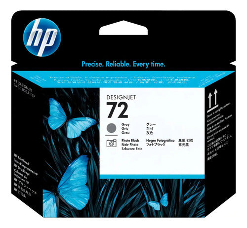 Cabezal De Impresión Fotográfica Hp 72 Gris/negro - C9380a