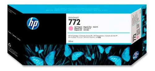 Cartucho De Tinta Hp 772 Magenta Claro