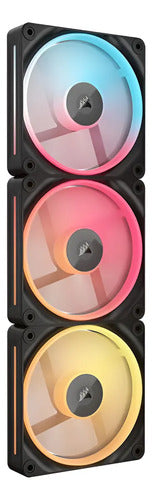 Ventilador Corsair Icue Link Lx120-r, 3x 120mm, 2400rpm, Rgb