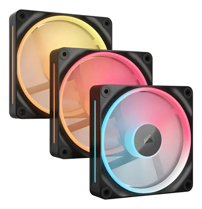 Ventilador Corsair Icue Link Lx120-r, 3x 120mm, 2400rpm, Rgb