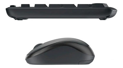 Combo Logitech Mk295 Teclado Y Mouse Inalámbrico Color Negro Negro