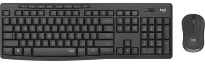 Combo Logitech Mk295 Teclado Y Mouse Inalámbrico Color Negro Negro
