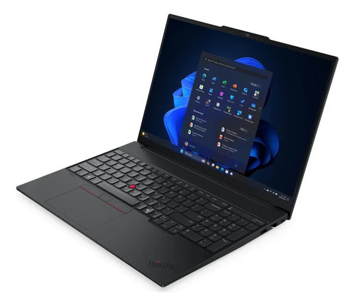 Laptop Lenovo Thinkpad E16 Gen 3 16  Wuxga Core 5 210h, 16gb Negro