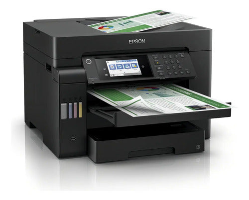Multifuncional Epson Ecotank L15150, Color Inyección Tinta Negro
