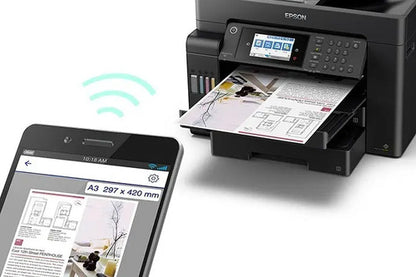 Multifuncional Epson Ecotank L15150, Color Inyección Tinta Negro