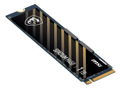 Ssd Msi Spatium M450 Nvme, 1tb, M.2 3000 Mb/s 3600 Mb/s Negro