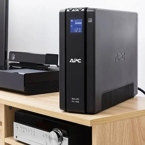 No Break Apc Back-ups Pro Br1500g, 865w 1500va 10 Conexiones Negro