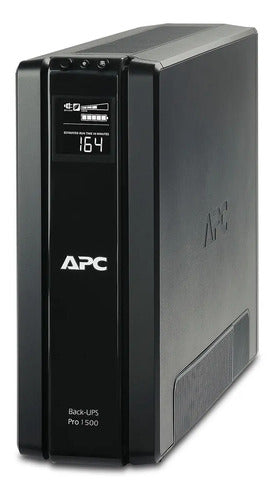 No Break Apc Back-ups Pro Br1500g, 865w 1500va 10 Conexiones Negro