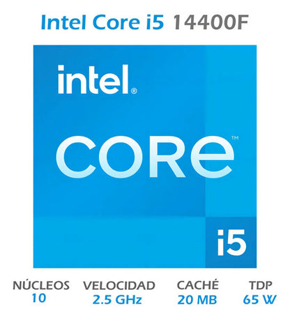 Procesador Intel Core I5 14400f 2.5ghz 10 Core Lga 1700 4.7